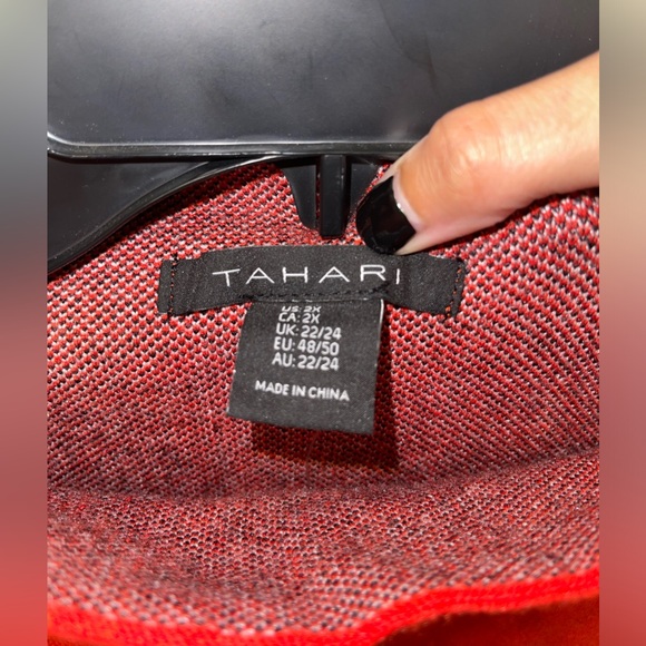 Tahari mock neck sweater - Picture 7 of 7